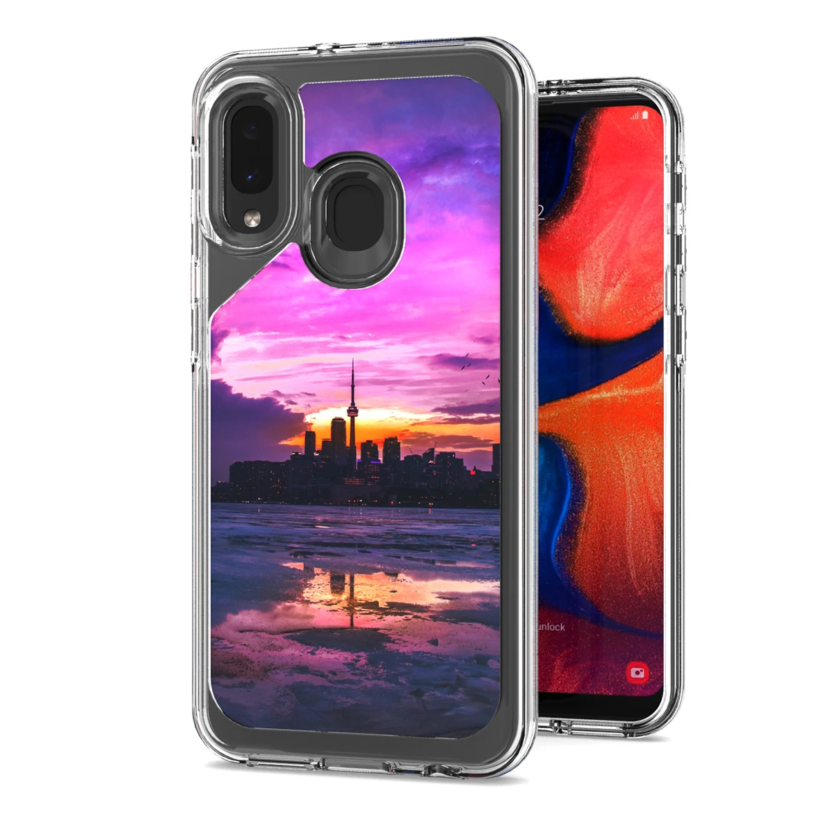 自定义手机覆盖手机配件为三星 a20e