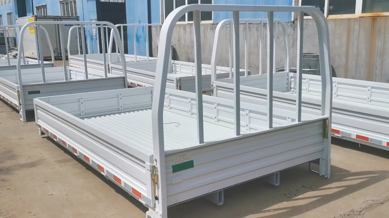 Standard Dropside Truck Body Flat Cargo Truck Bed Aluminum/steel Dump