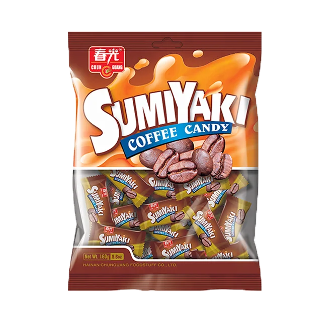 
CHUN GUANG sweet hard candy, Sumiyaki Coffee Flavor Candy 