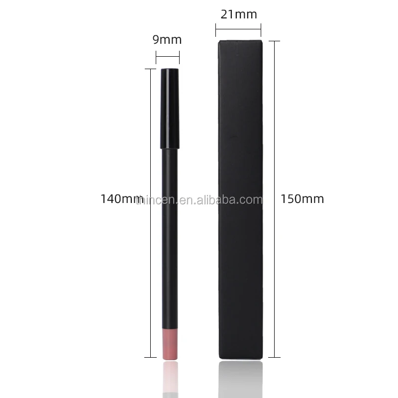 L1#9r Wholesale Waterproof Long-lasting Lip Liner Matte Makeup Private Label Smoothly Lipliner Pencil