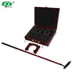 Golf Office Gift Set Promotional Wholesale Mahogany Gift Box With Golf Club and Balls