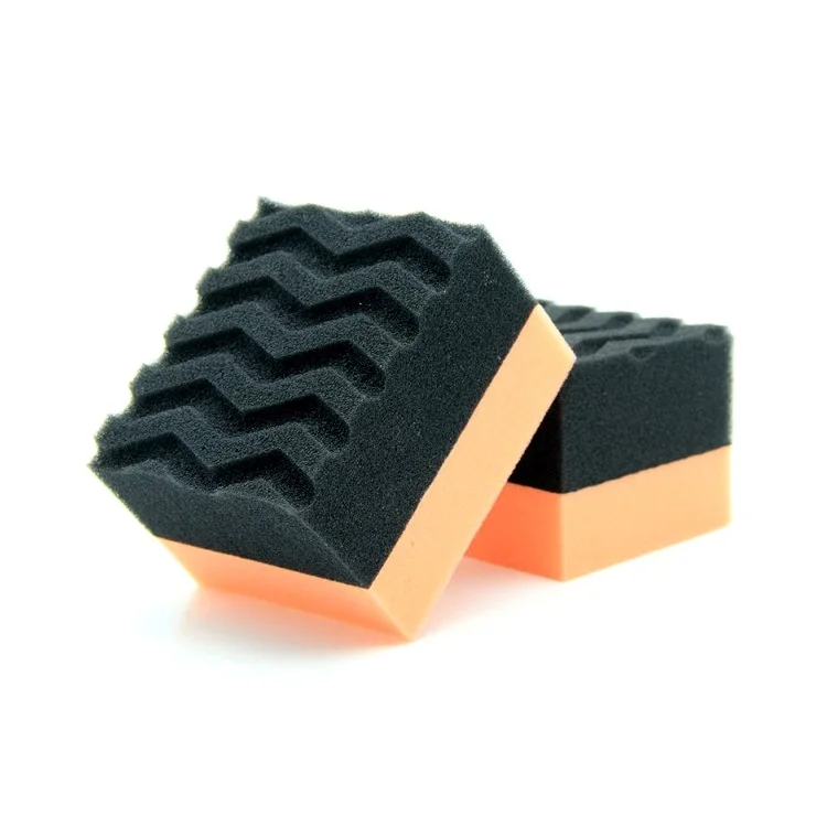 Glossony Tyre Dressing Foam Applicator Wax Sponges Applicator Pads