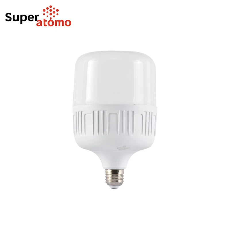 New Goods 60W E27 4800 Lumen Housing LED Light Bulb LED PBT Aluminum White T Bulb Light