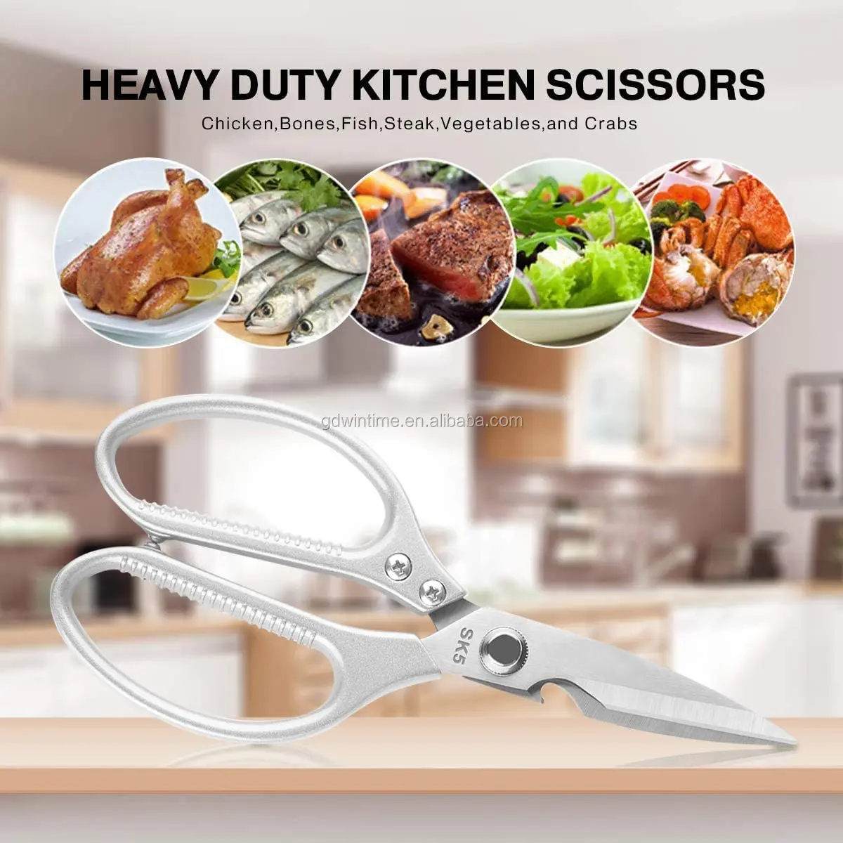 Kitchen Scissors Kitchen Shears Multipurpose Scissors With Adjustable