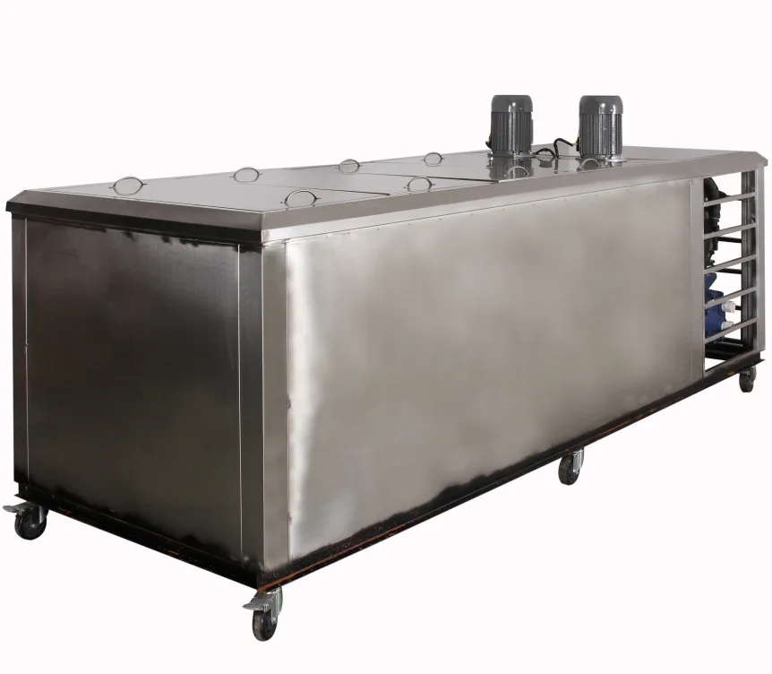 Daily Output 1000kg/day Block Ice Maker Machine For Africa Market Industrial Brine block ice making machine