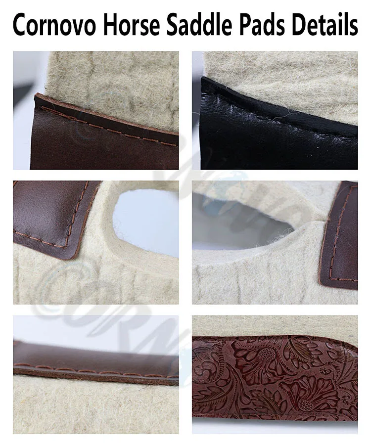 Saddle Pad For Horse Best Weaver Leather 100 Wool Felt Western
