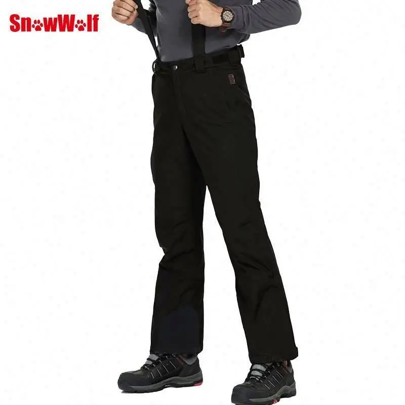 
USB Safty Power Heating Outdoor Ski Trousers Heated Snowboarding Pants 