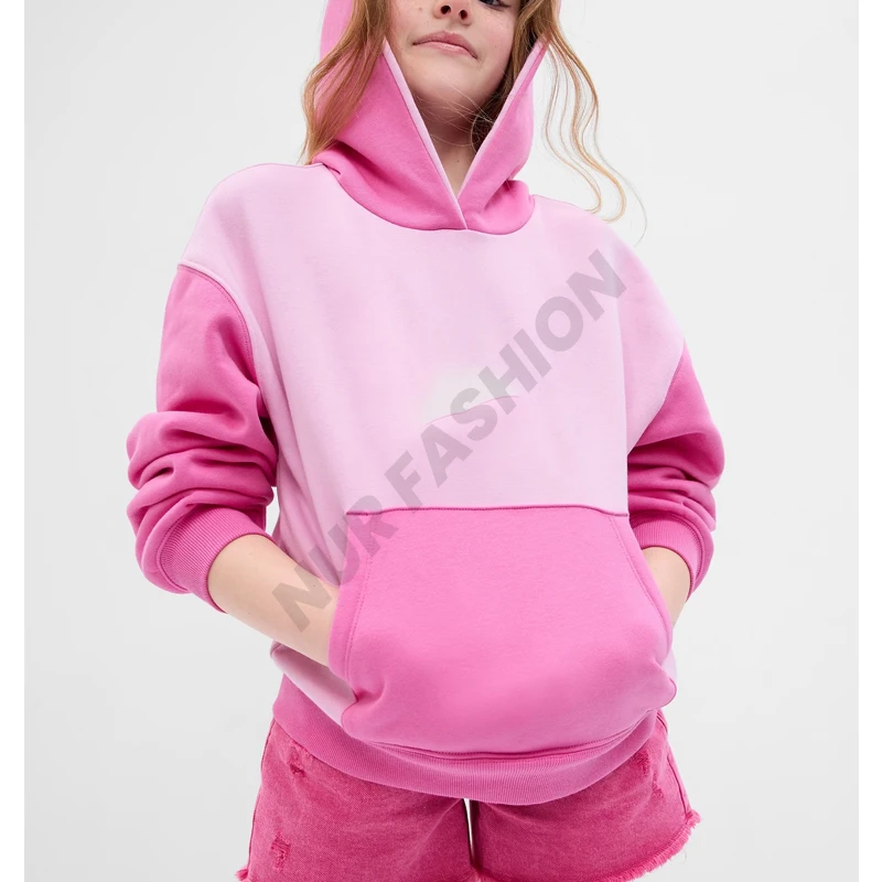 Modern Design Custom Colors Winter Fashion Dresses For Girls Hoodie