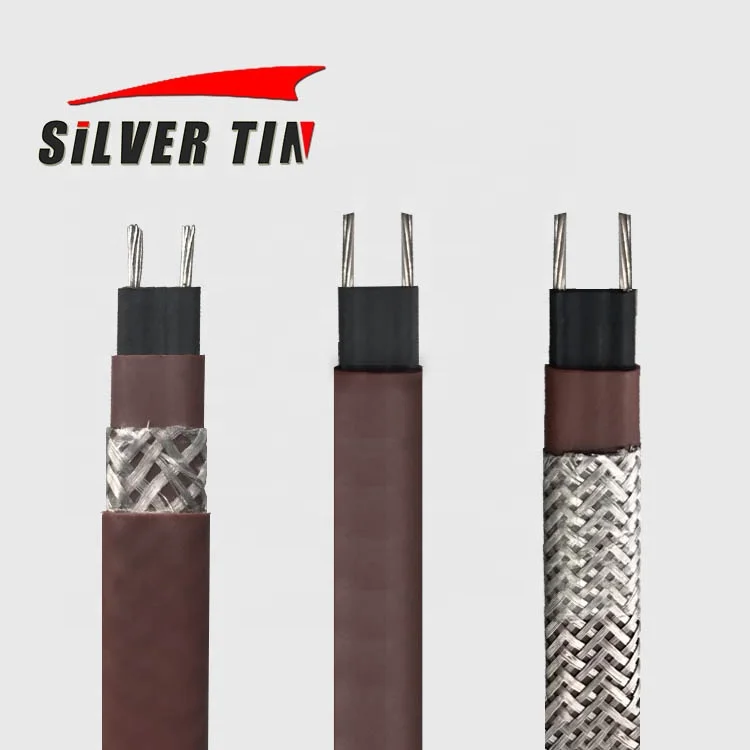 
High temperature 65C 30W/M 220V self regulating heat trace cable 