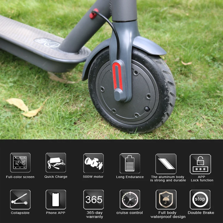 Kcq Scooter App Mi365pro Foldable Waterproof 7.8ah 25km 350w 2 Wheel Adult Europe Uk Warehouse