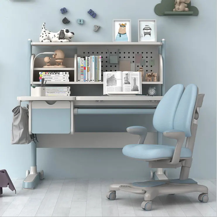 
children modern simple bedroom sets home furniture study table and chair for kids children furniture sets 