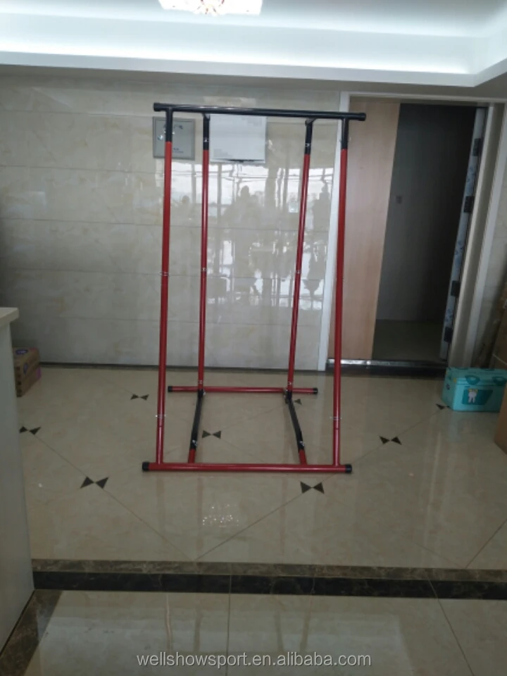 Wellshow Sport Portable Pull Up Mate 2 Pull Up Station Dip Stand