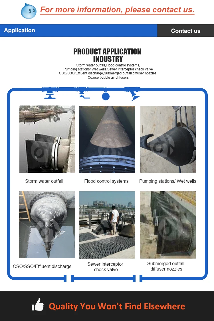 rubber duckbill check valve