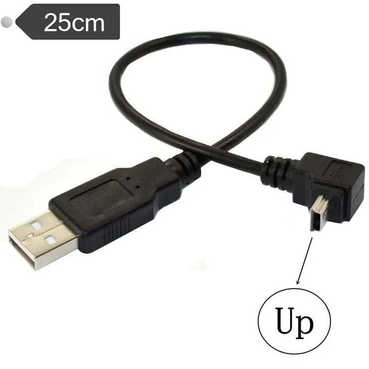 Cable Length: 0.25m Connectors 25cm USB 2.0 Micro 5pin 5p Female to Female Socket Short Extension Adapter Cable
