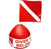 Diver Below warning signal Scuba Max DF-03 Inflatable Float Dive Flag