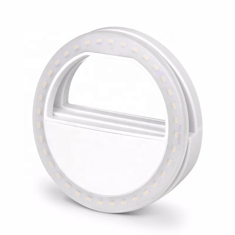 New arrival Mini RK 12 36 LED Rechargeable-phone Selfie Ring Light ring light makeup for Photography Livestream Video