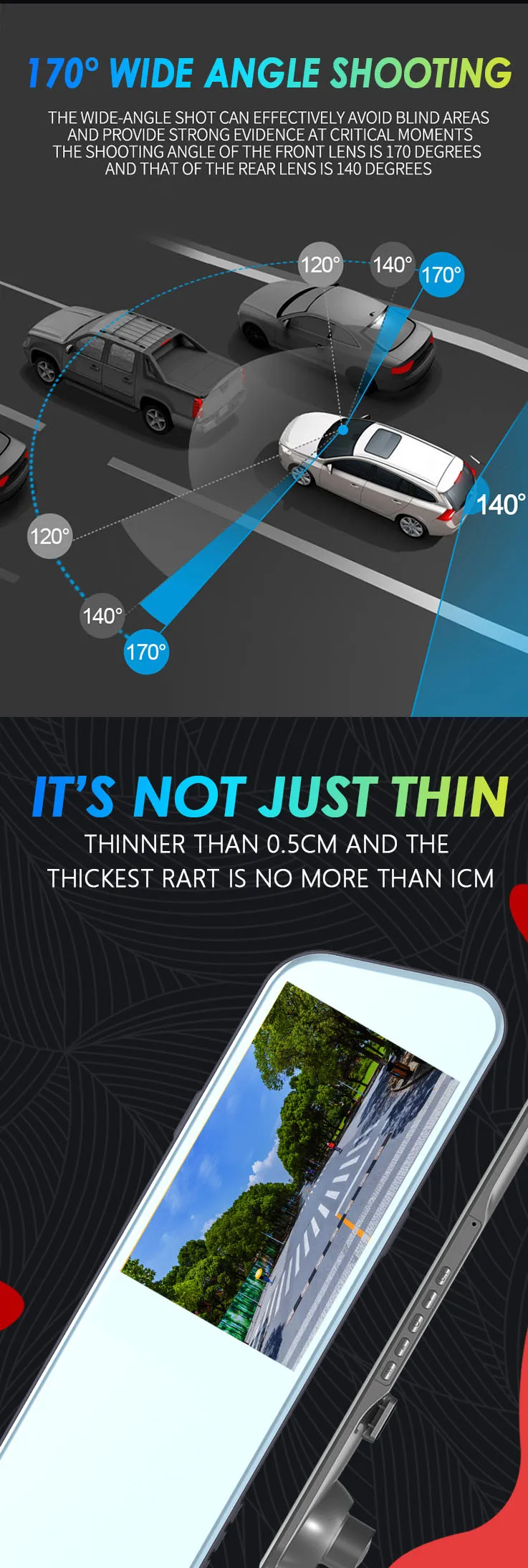 car rearview mirror camera