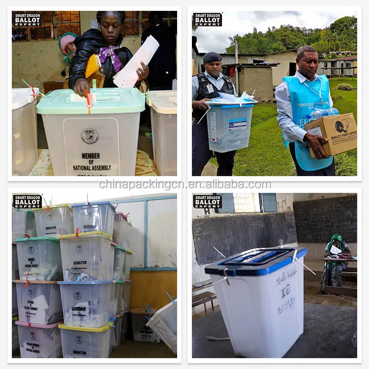 60l Plastic Transparent Pp Ballot Box For Kenya Election Model Buy