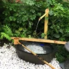 Bamboo Rocking Artificial Fountain Kit/Water Spouts With Water Pump And Spoon