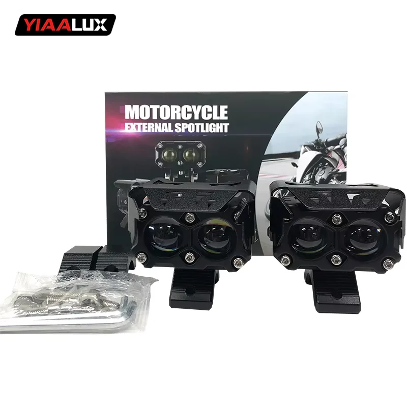 Professional Manufacturer 40W Auto Working Head Light Retro Motorcycle Headlights With Switch Flashing supplier