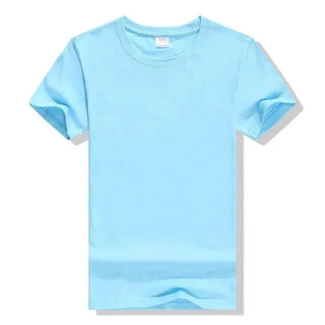 Men 50% Cotton 50% Polyester Plain Blank Tee Shirt Wholesale Custom ...