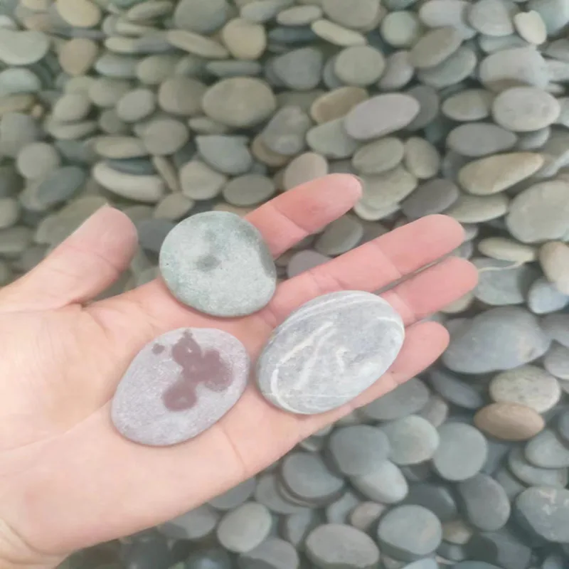 Teach Children to Play with Smooth Pebbles for Creative Art and Crafts by Painting Rocks factory