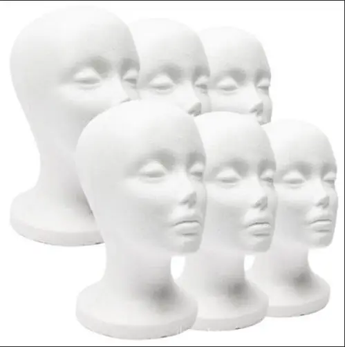 styrofoam mannequin head bulk