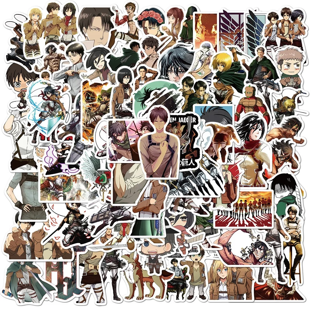 

attack on titan tickers,5 Sets