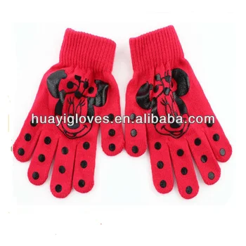 cartoon winter gloves