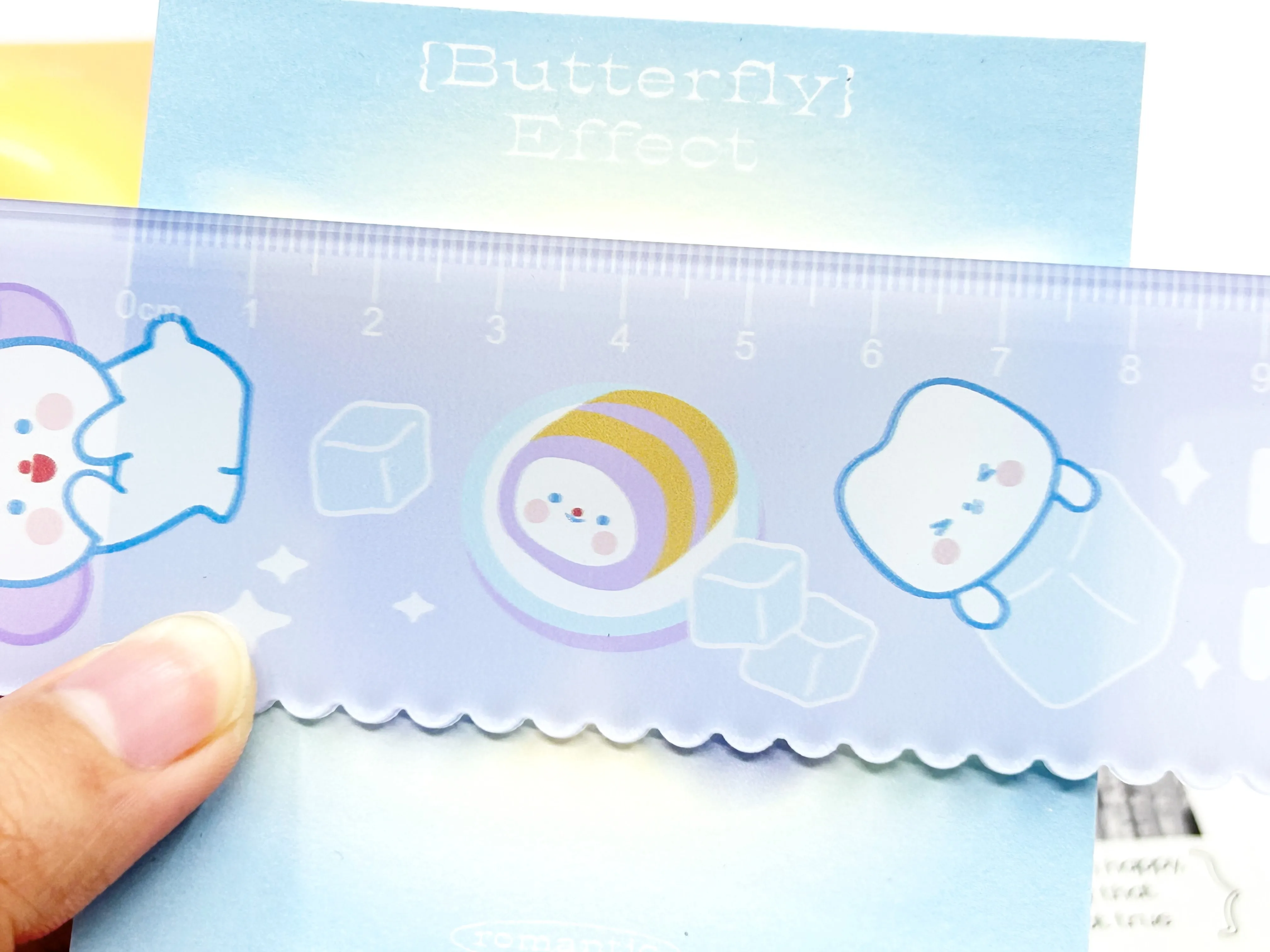 Desen Hengyao Diy Custom Color Ruler Students Kids School Acrylic