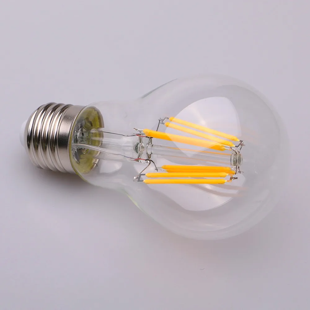 Wholesale led translucent round filament lamp A19
