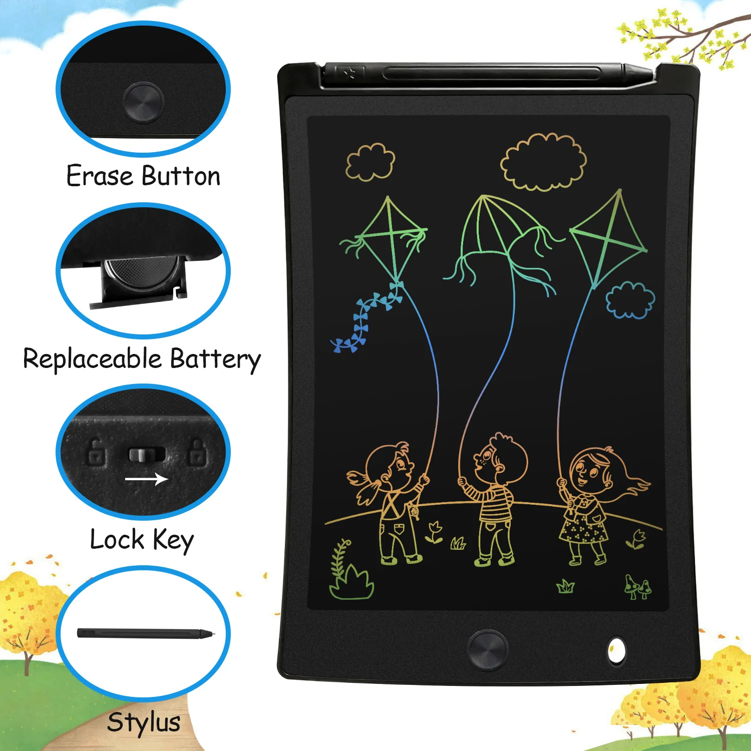 8.5 Inch Electronic Drawing Pad Handwriting Pads For Kid Lcd Writing
