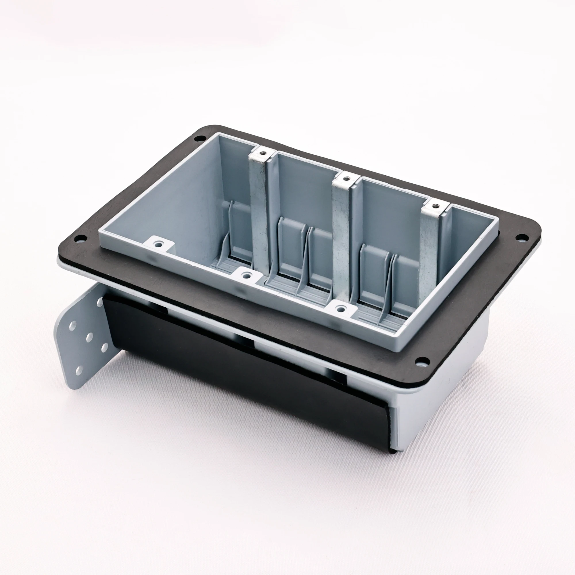 Shanghai Linsky Canada Plastic Outlet Box 3 Gang Plastic Device Boxes