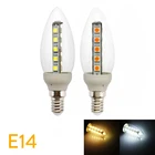 E14 LED キャンドルライト 16 Led シャンデリア燭台電球 30 ワット白熱灯相当クールホワイトウォームホワイト Ac 220 用