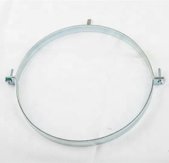 
high quality electrical wall mount ventilation hanging clamp without rubber heavy duty pipe clamp carbon steel pipe clamp 