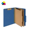 2 Dividers 6Faces Dark Blue Stationery Classification Pressboard File Folder