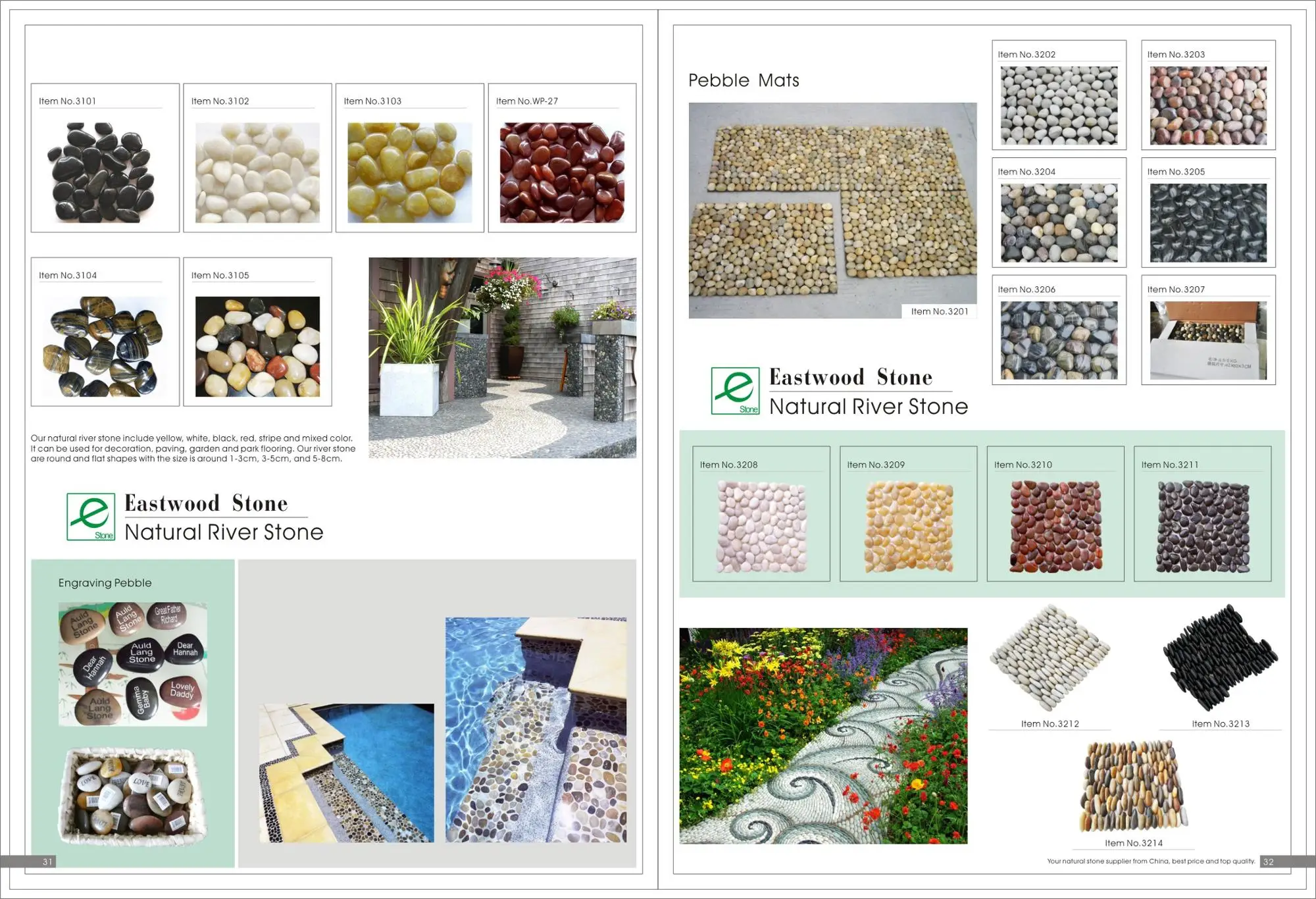 Mix Color Pebble Stone High Polish River Stone For Garden Buy Nature