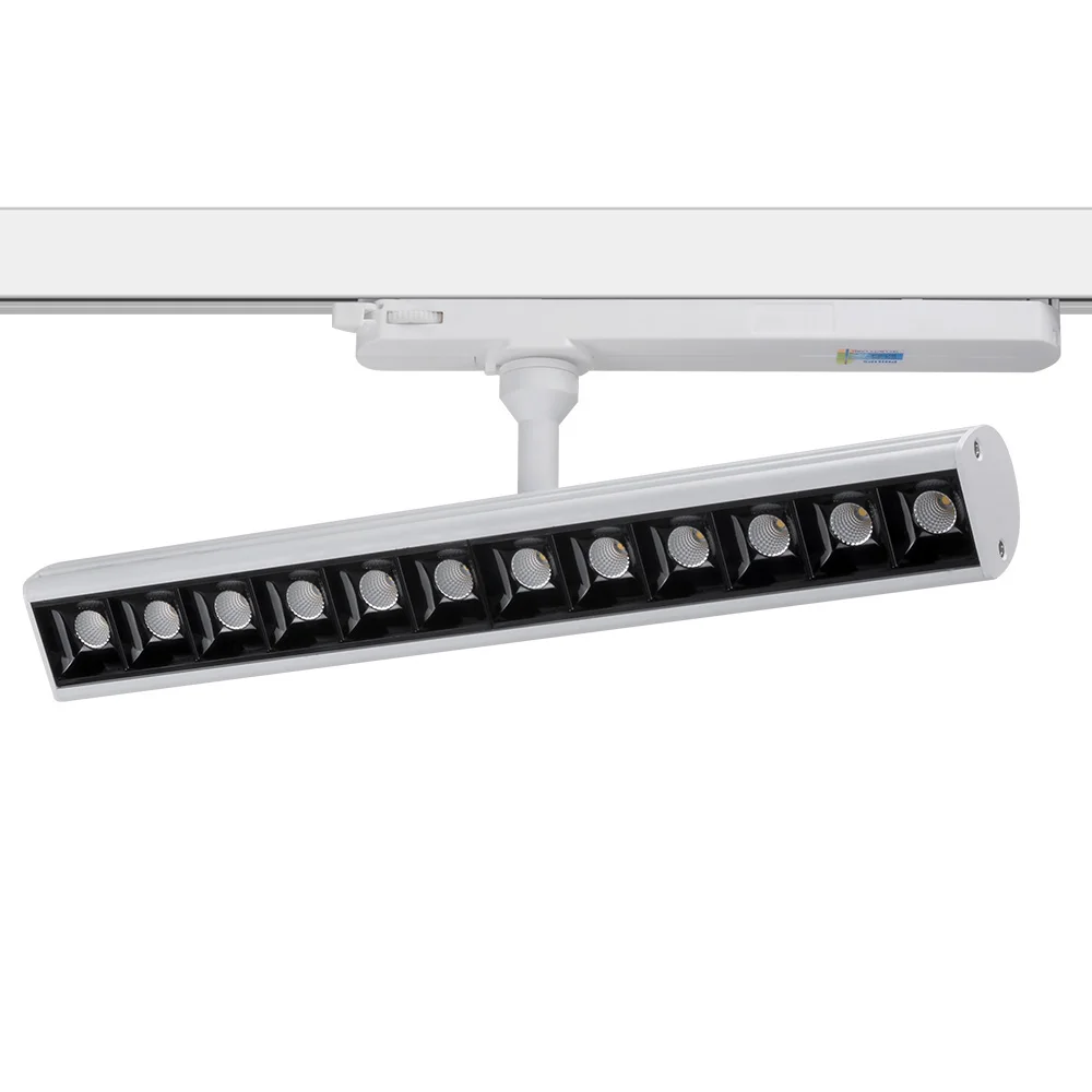 clothing store led linear track light 4wire 30w led track spot light