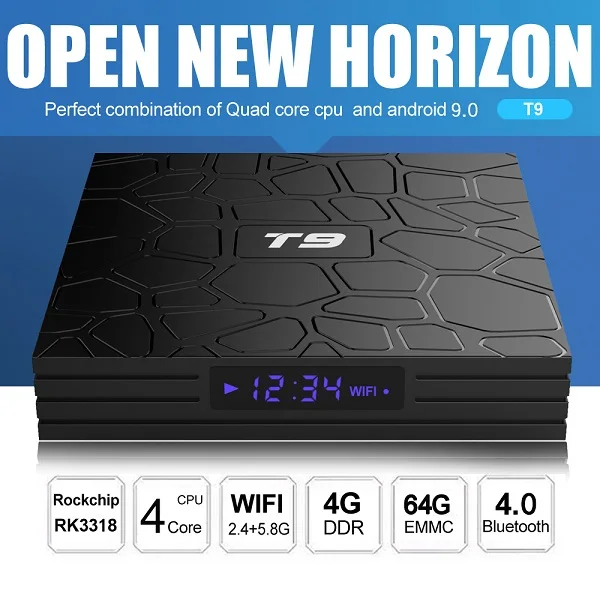 android tv box led