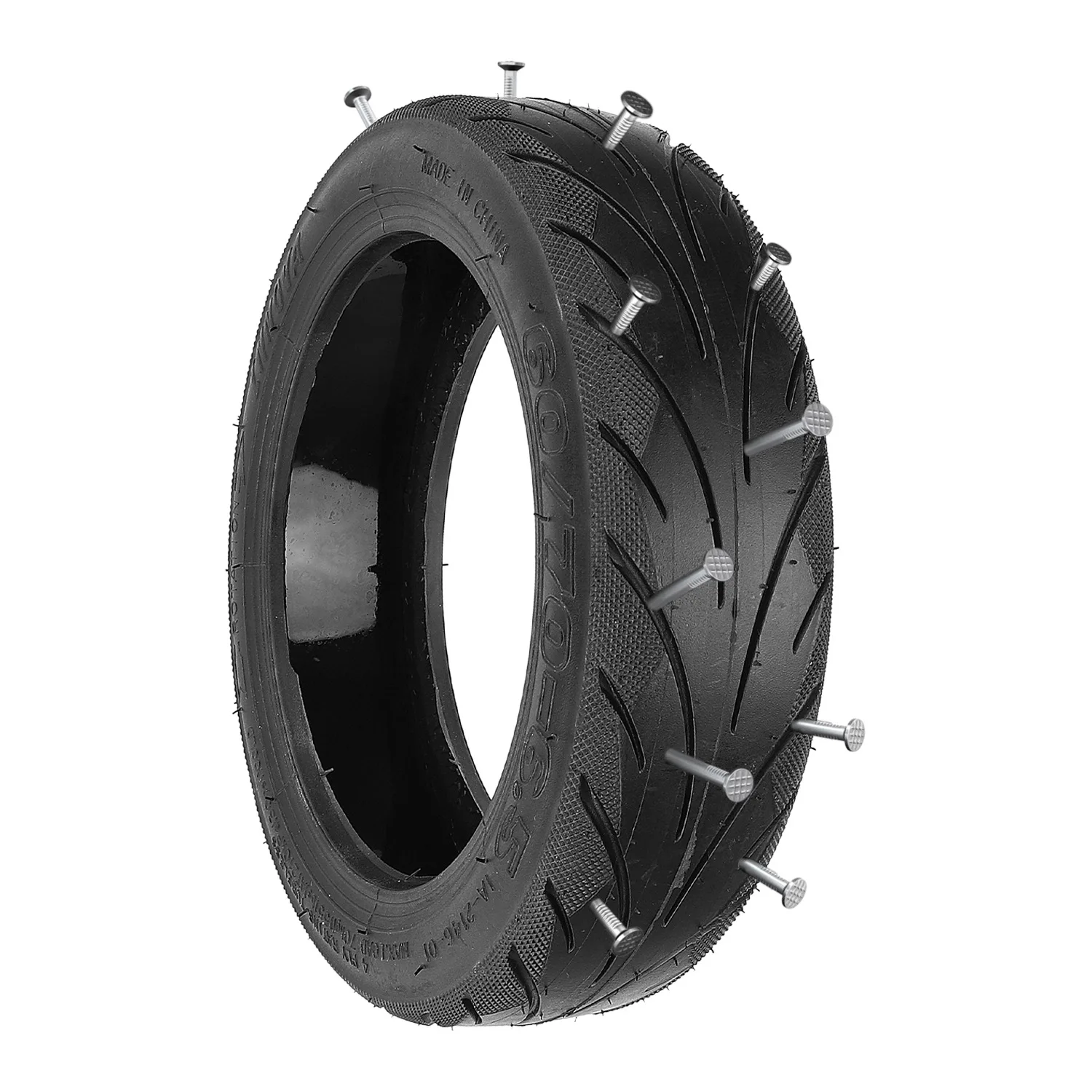 60/70-6.5 Tubeless Tire + Glue For Ninebot Max G30 Electric Scooter - Self-Sealing 3 thumbnail image