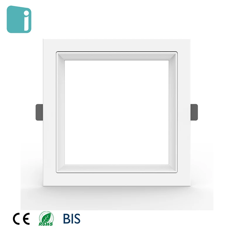 2021 new product thickness thin 6W~20W round led square ceiling panel light