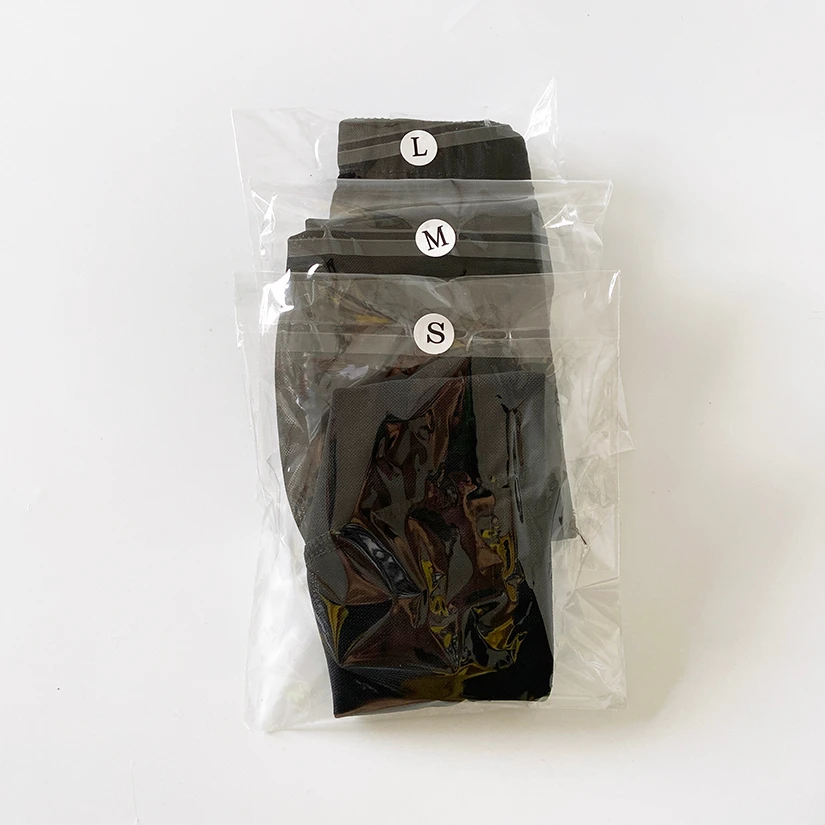 

individual opp bag packing dome mesh caps,10 Pieces, Black color