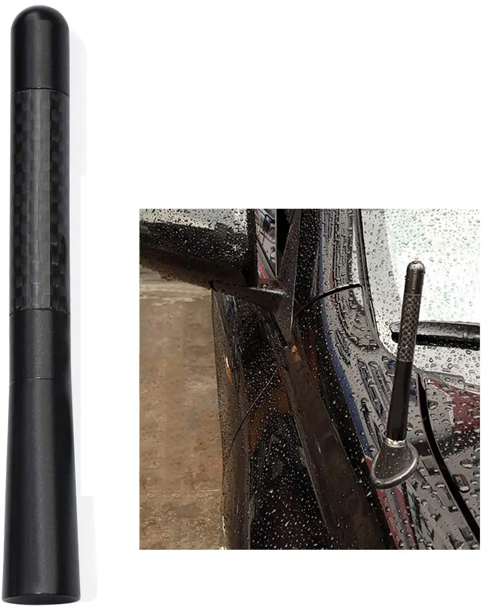 Bingfu Car Radio Antenna Mast Carbon Fiber Truck Antenna