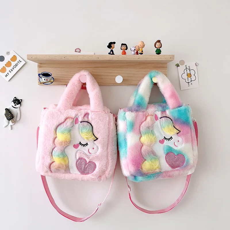 New Factory Sale Fashion Unicorn Crossbody Handbag Colorful Unicorn ...