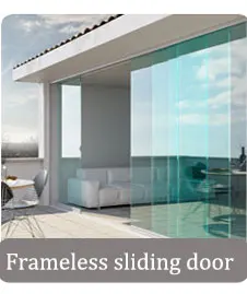 Modern Insulated Accordion Folding Door with Lock Folding Door Hardware