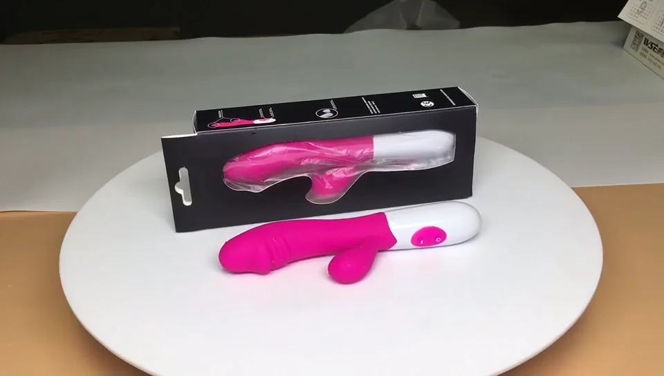 30 Speeds Dual Rabbit Dildos Silicone Consolador Vibradores Female