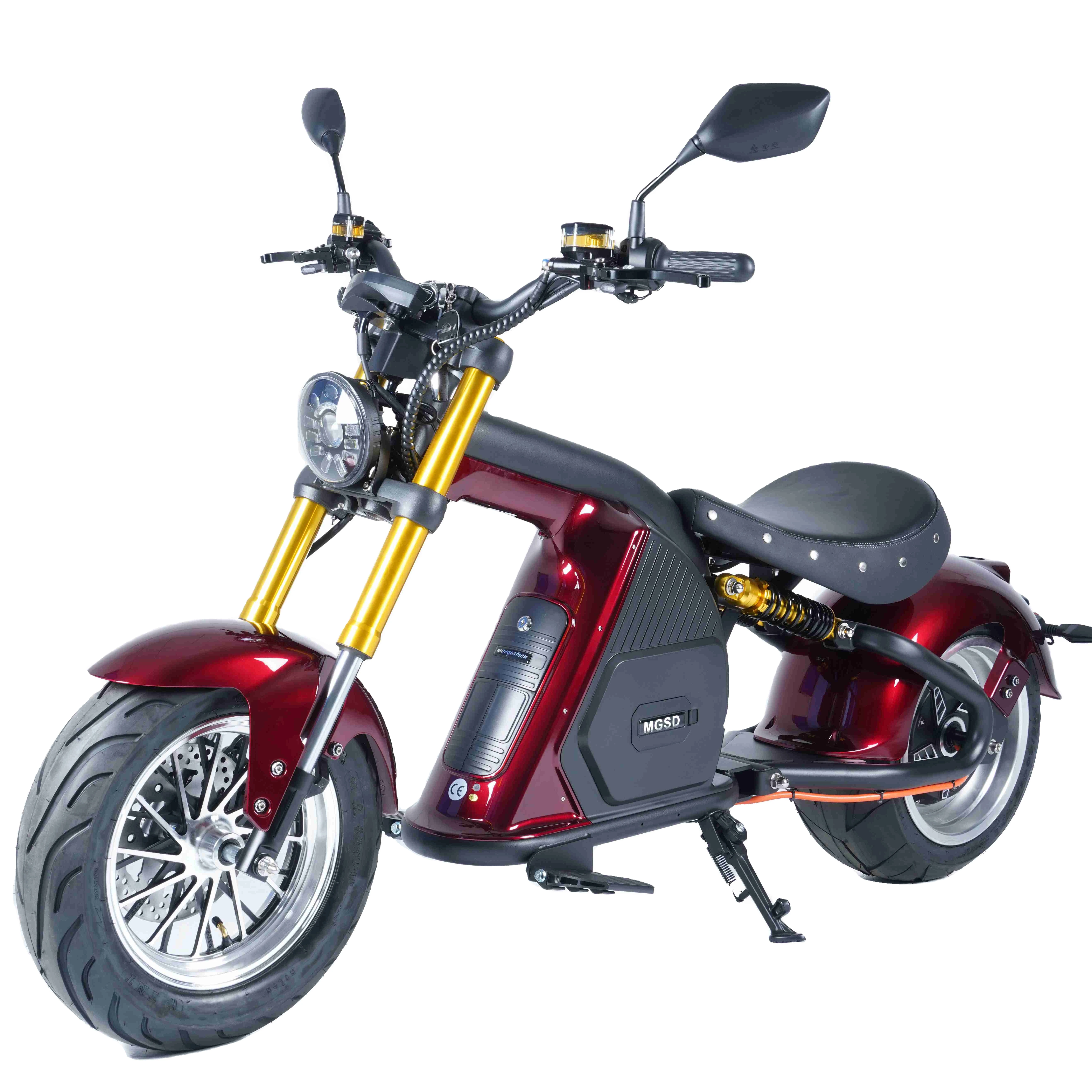 Mangosteen Citycoco 72V 4000W Electric Scooter - 112 km Mileage