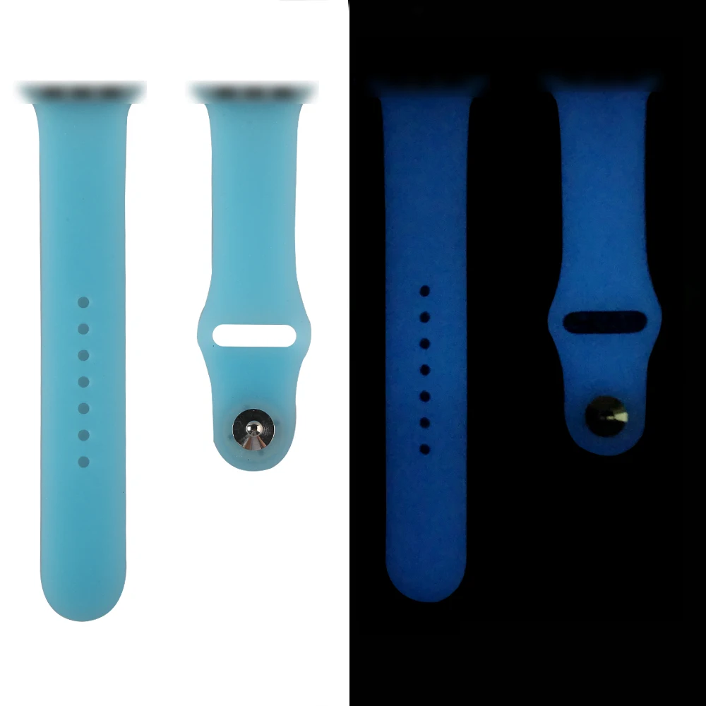 Luminous Strap Band Noctilucent Glow In The Dark Slim Sport Watch Band