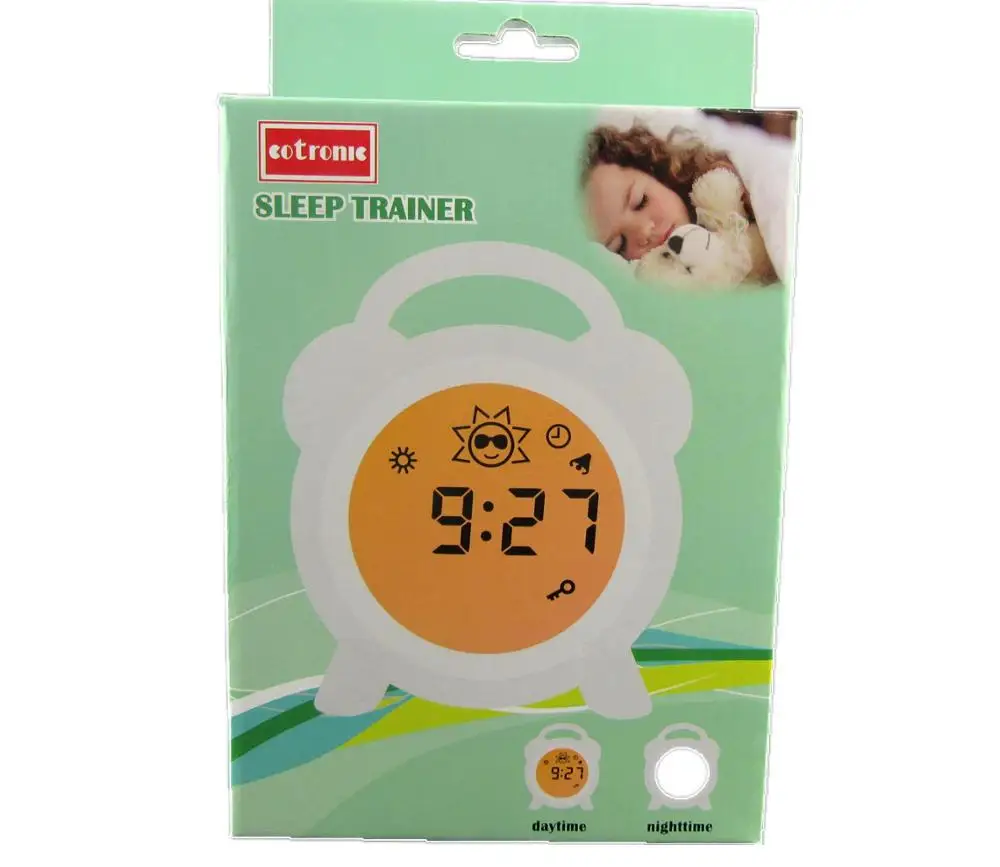 Kids Baby Sleep Trainer,Night Light With Sleep Trainer With Clock Alarm
