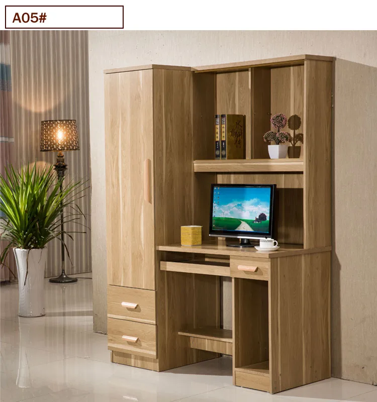 Guanghzou Mdf Bedroom Wardrobe Computer Table With ... on {keyword}